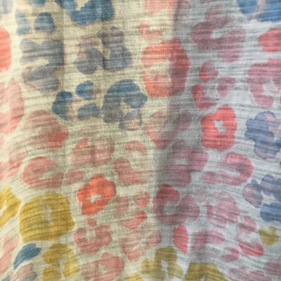 Loose fitted Pajama sleeveless colored Cheetah print size Large - Picture 7 of 8